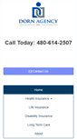 Mobile Screenshot of dornagency.com
